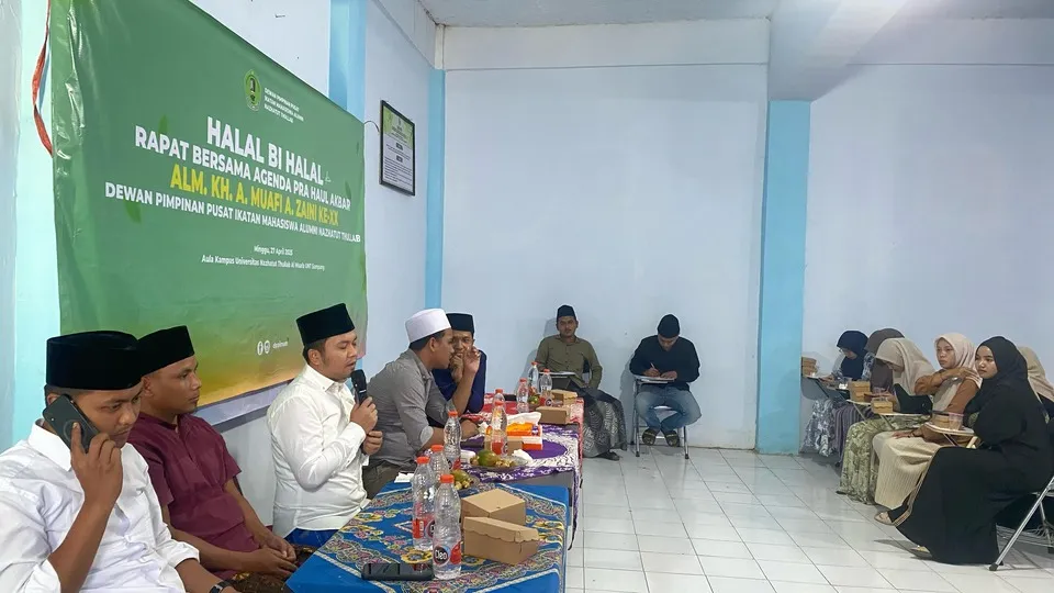 Halal Bihalal dan Rapat Kerja Bersama Agenda Pra-haul Akbar Alm. Kiai A. Muafi A. Zaini yang Ke-XX (Ilustrasi)